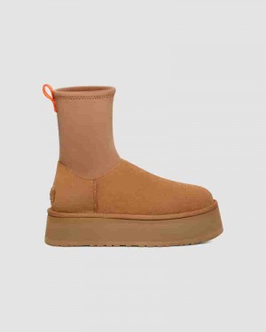 UGG Classic Dipper Ženske Cizme Kafe | HRA8695H