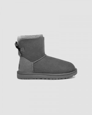 UGG Mini Bailey Bow II Boot Dječje Cizme Sive | HRH8565A