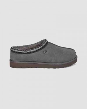 UGG Tasman Muške Papuce Tamno Sive | HRQ8580M