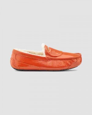 UGG X Telfar Loafer Crinkle Muške Papuce Narančaste | HRS8592G