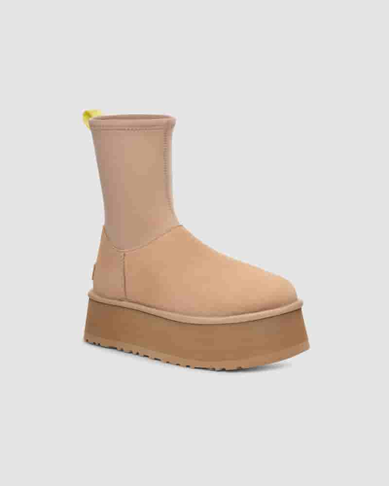 UGG Classic Dipper Ženske Cizme Smeđe | HRP8694J