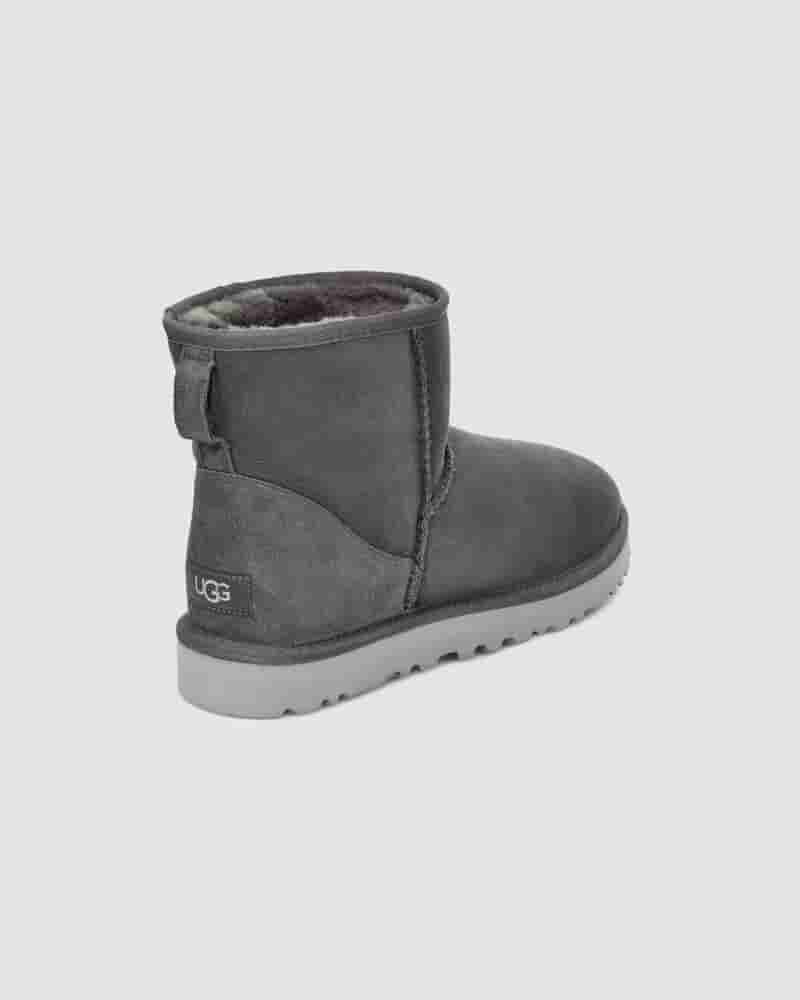 UGG Classic Mini Muške Cizme Tamno Sive | HRS8621G