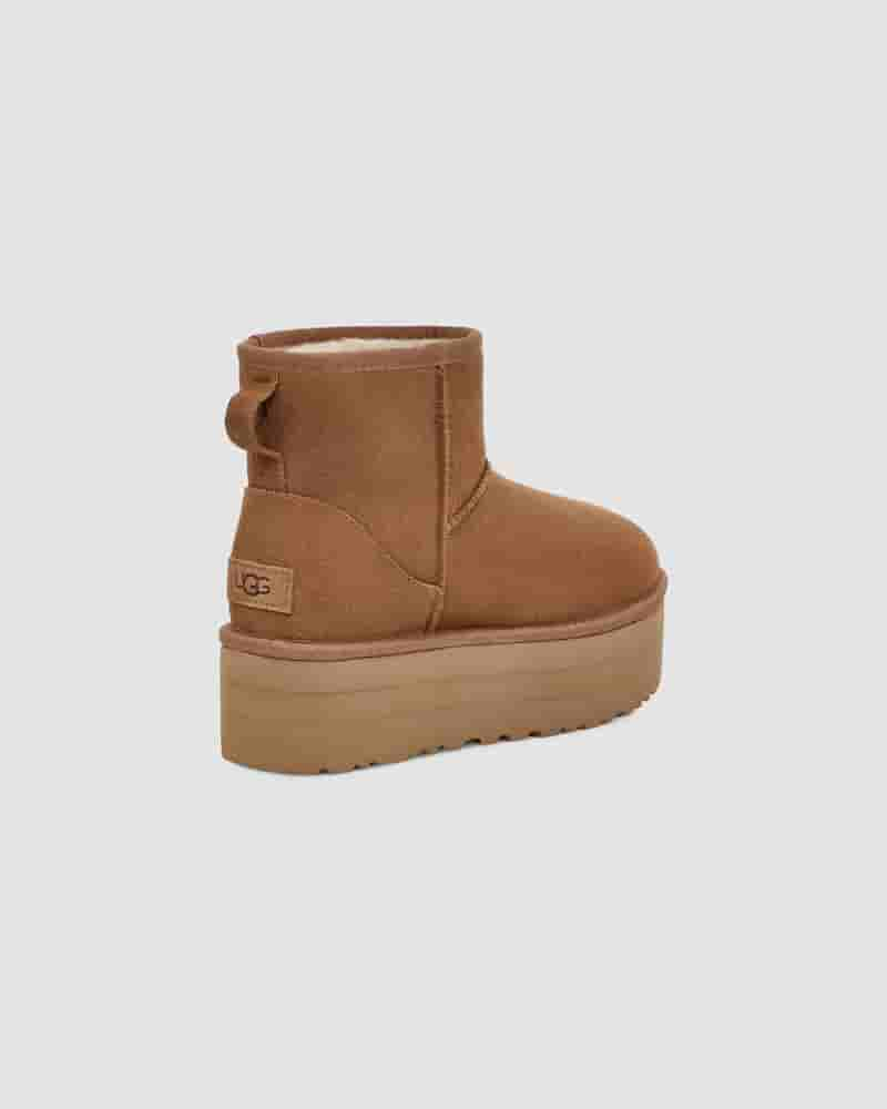 UGG Classic Mini Platform Dječje Cizme Kafe | HRG8543S