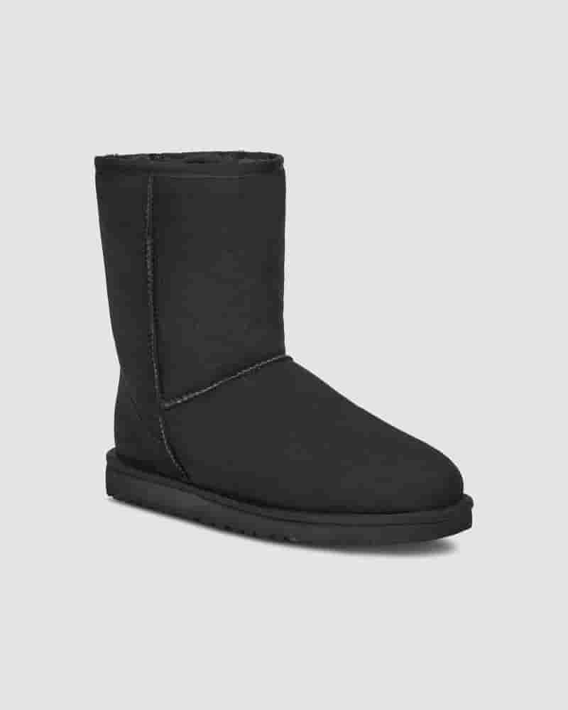 UGG Classic Short Muške Cizme Crne | HRG8618S