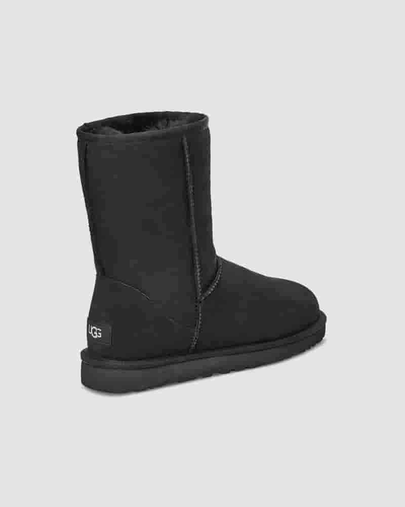 UGG Classic Short Muške Cizme Crne | HRG8618S