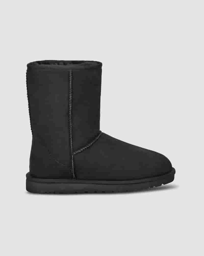 UGG Classic Short Muške Cizme Crne | HRG8618S