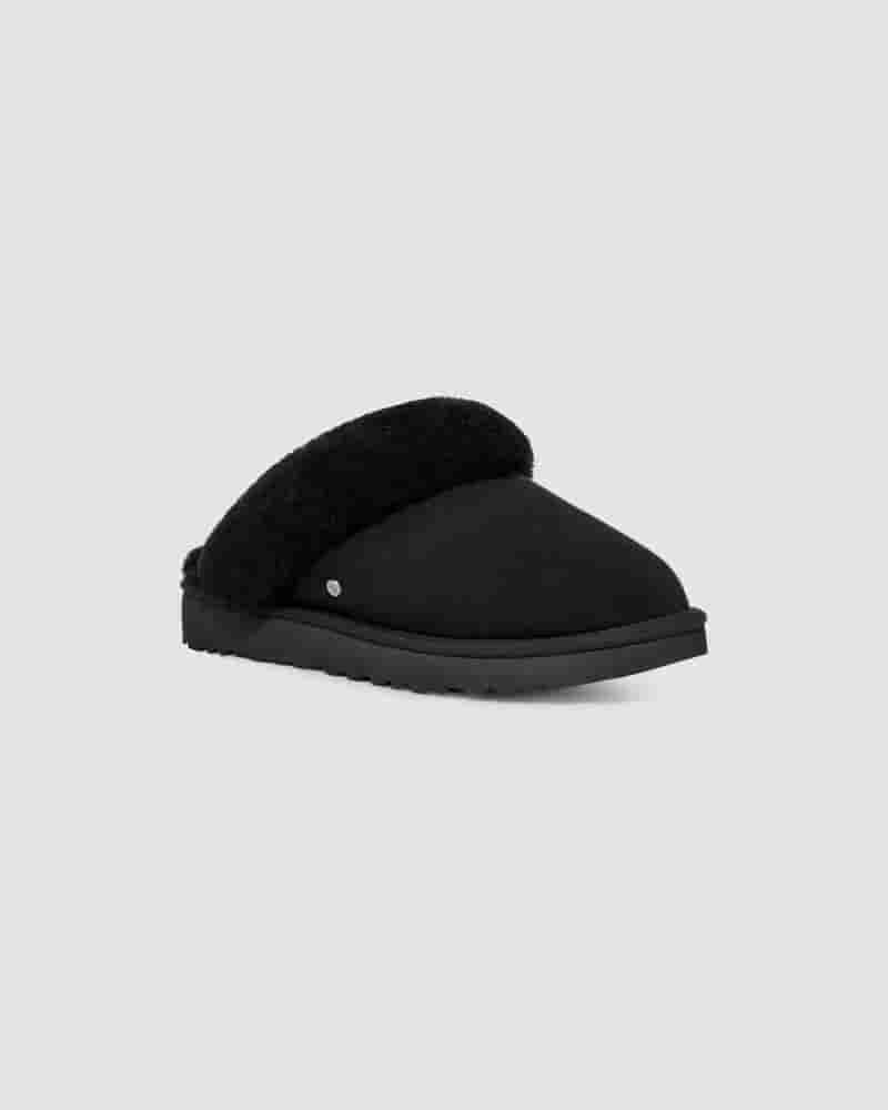 UGG Classic Slipper II Dječje Papuce Crne | HRI8521L