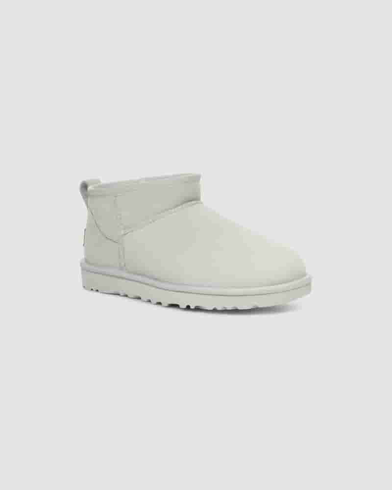 UGG Classic Ultra Mini Dječje Cizme Bijele | HRL8547I