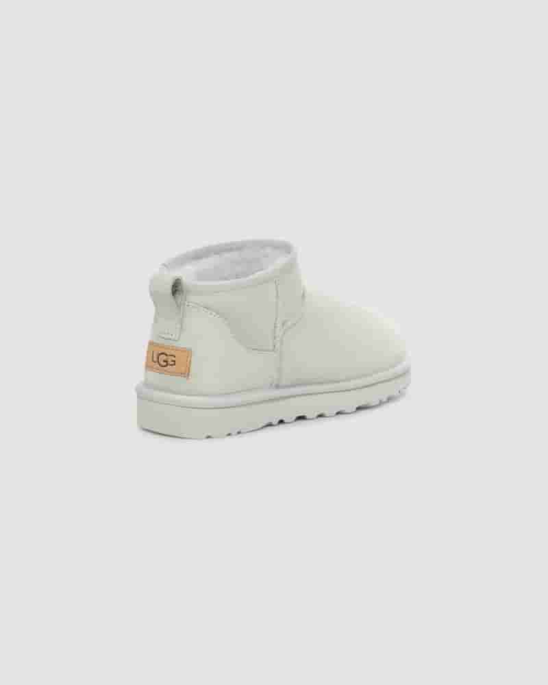 UGG Classic Ultra Mini Dječje Cizme Bijele | HRL8547I