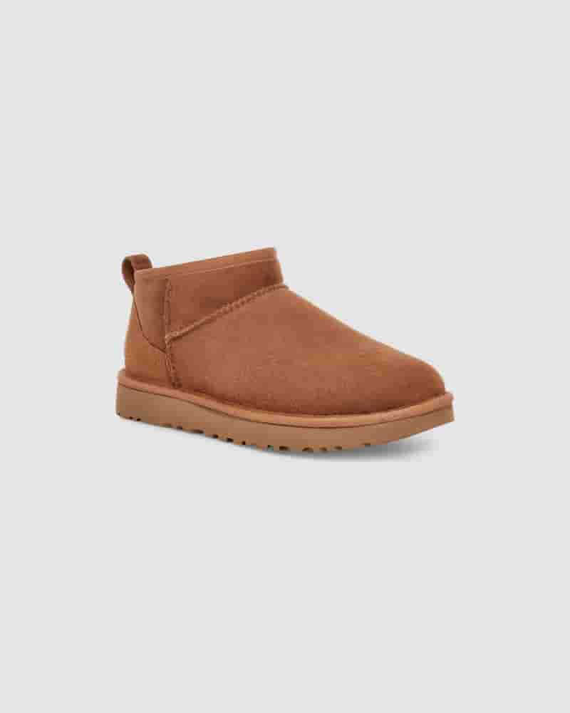 UGG Classic Ultra Mini Dječje Cizme Kafe | HRX8549Y