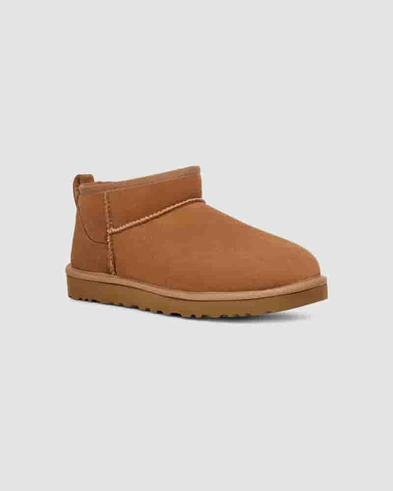 UGG Classic Ultra Mini Muške Cizme Smeđe | HRN8605W