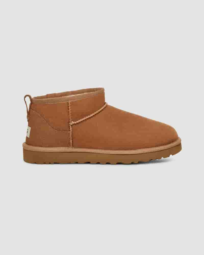 UGG Classic Ultra Mini Muške Cizme Smeđe | HRN8605W