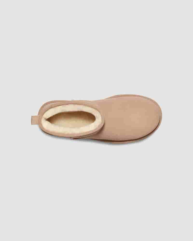 UGG Classic Ultra Mini Platform Dječje Cizme Smeđe | HRD8541F