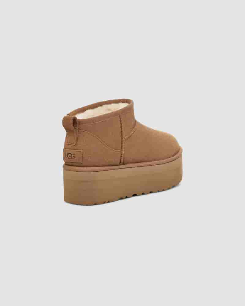 UGG Classic Ultra Mini Platform Dječje Cizme Kafe | HRA8539H