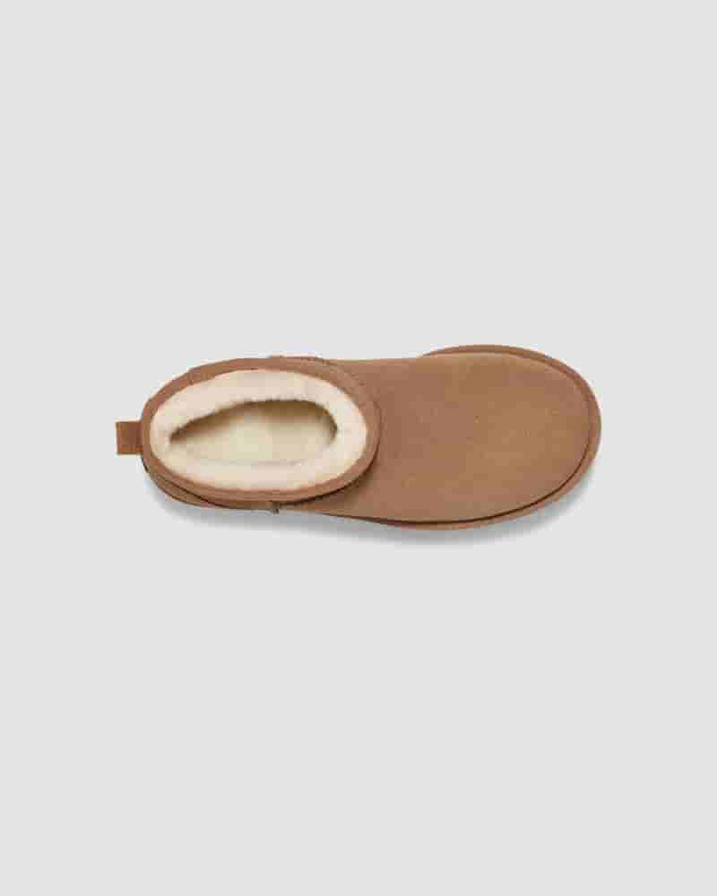 UGG Classic Ultra Mini Platform Dječje Cizme Kafe | HRA8539H