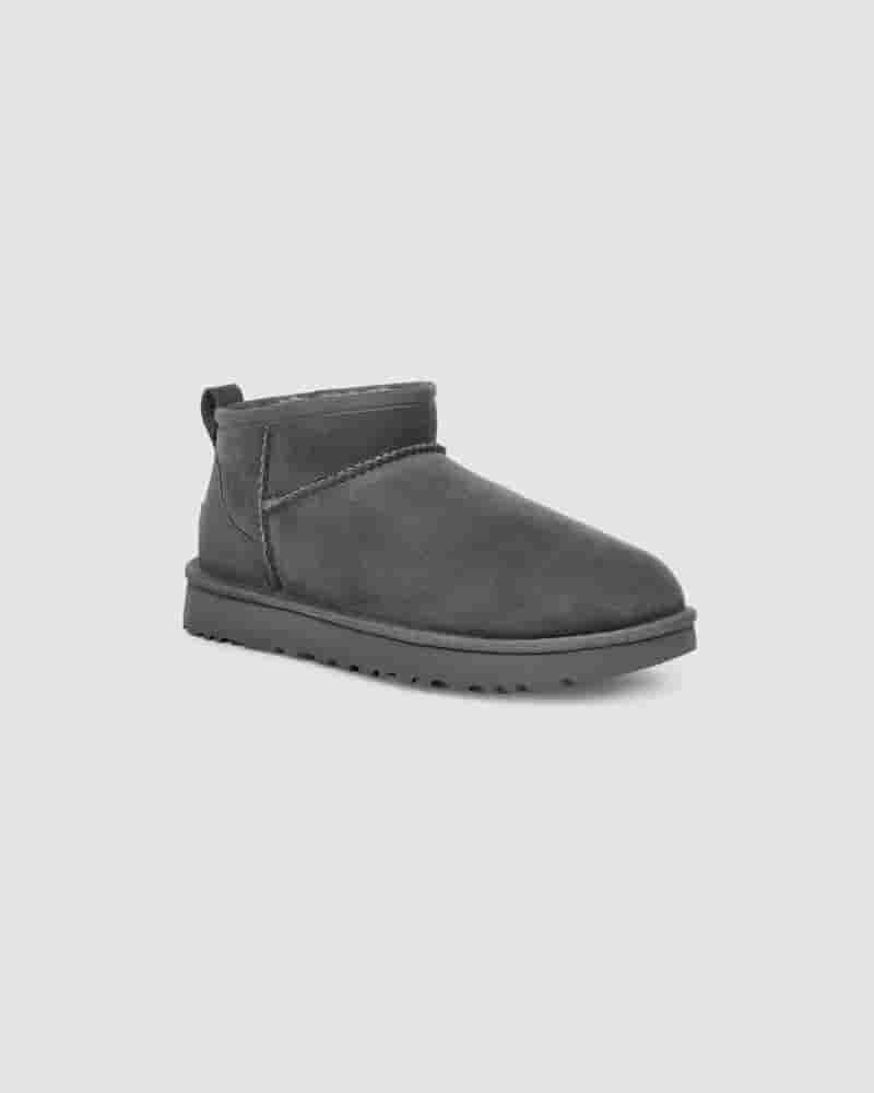 UGG Classic Ultra Mini Ženske Cizme Sive | HRF8723D