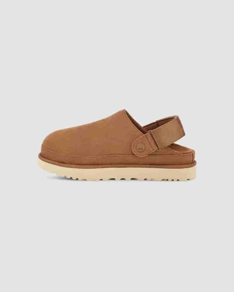 UGG Goldenstar Clog Ženske Sandale Kafe | HRQ8685M