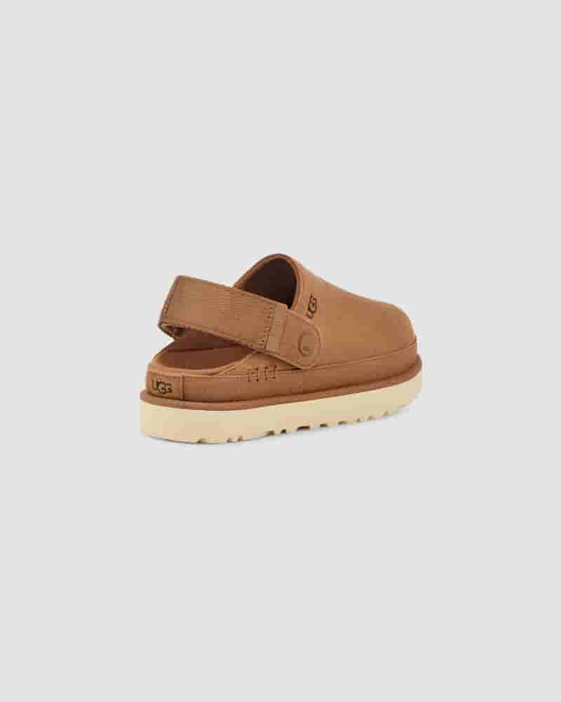 UGG Goldenstar Clog Ženske Sandale Kafe | HRQ8685M