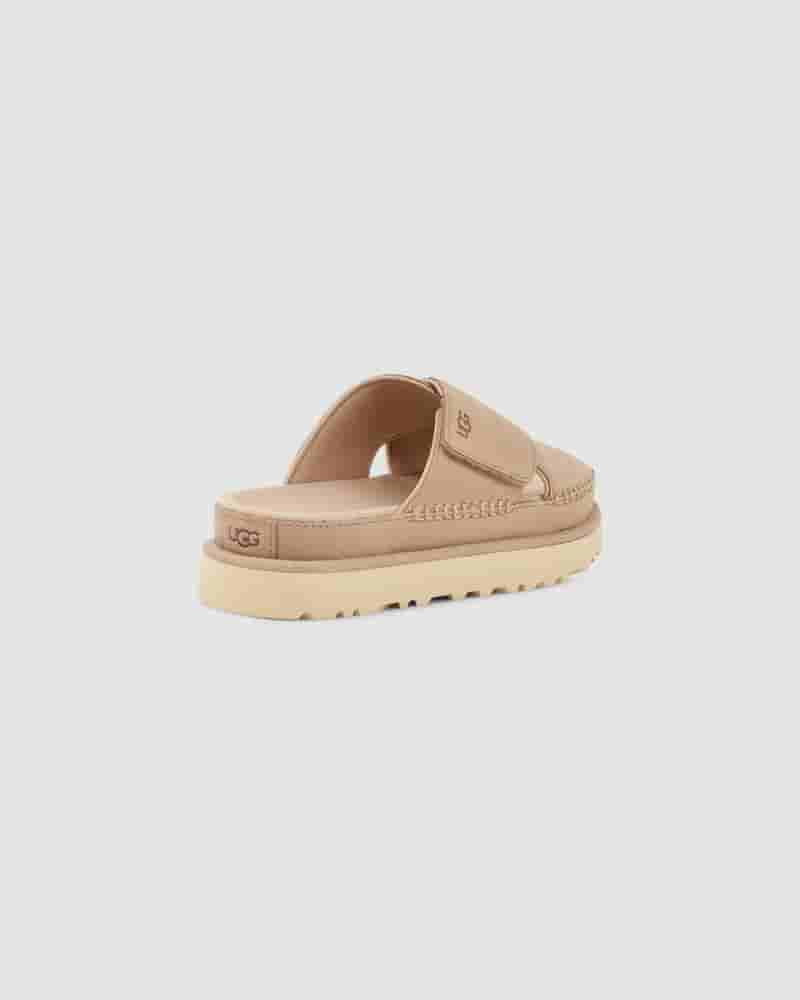 UGG Goldenstar Cross Slide Ženske Sandale Smeđe | HRR8688V