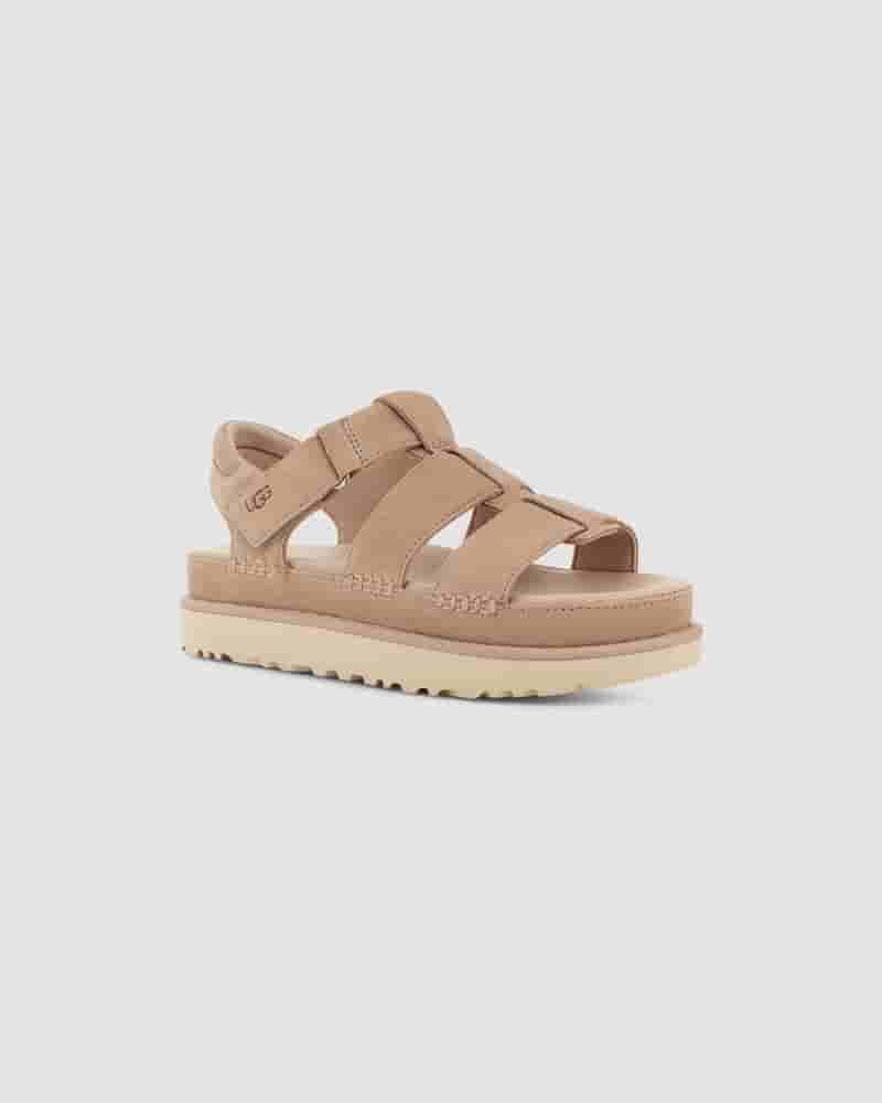 UGG Goldenstar Strap Ženske Sandale Smeđe | HRY8690X