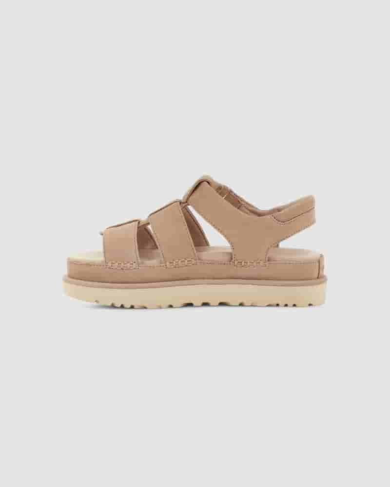 UGG Goldenstar Strap Ženske Sandale Smeđe | HRY8690X