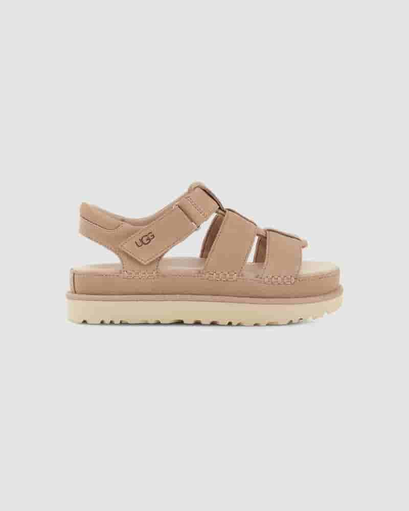 UGG Goldenstar Strap Ženske Sandale Smeđe | HRY8690X