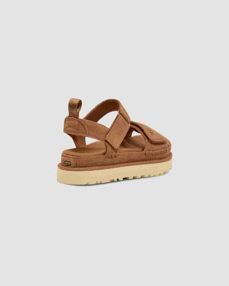 UGG Goldenstar Ženske Sandale Kafe | HRQ8684M