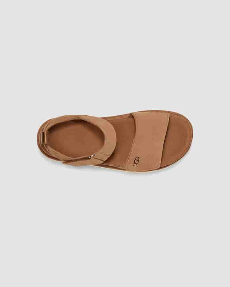 UGG Goldenstar Ženske Sandale Kafe | HRQ8684M