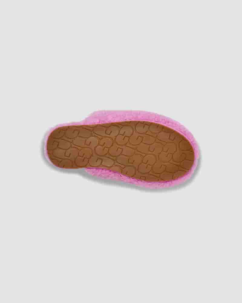 UGG Maxi Curly Slide Dječje Papuce Roze | HRP8538J