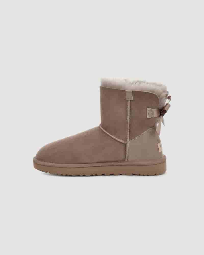 UGG Mini Bailey Bow II Boot Dječje Cizme Kaki Boja | HRG8566S