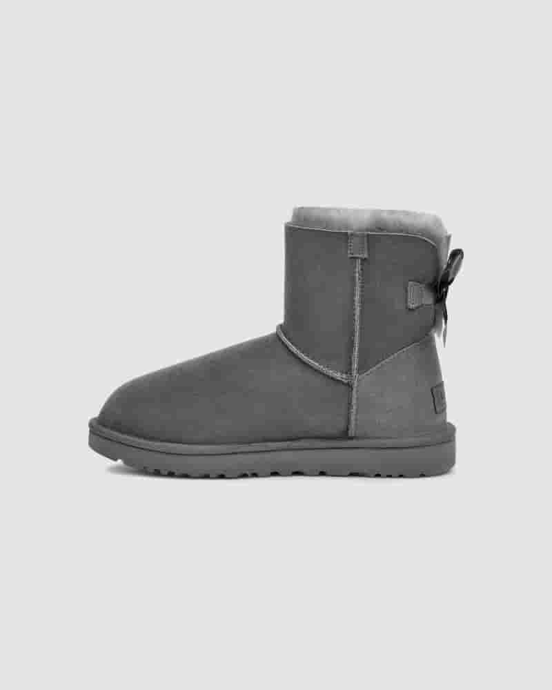 UGG Mini Bailey Bow II Boot Dječje Cizme Sive | HRH8565A