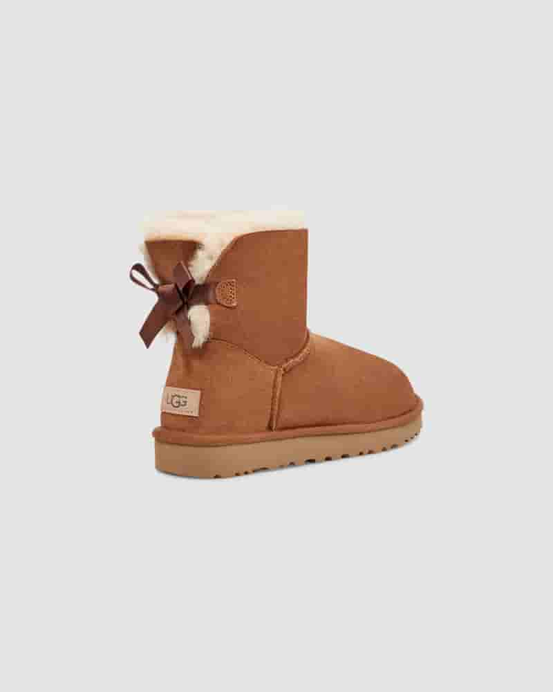 UGG Mini Bailey Bow II Boot Dječje Cizme Smeđe | HRK8563O