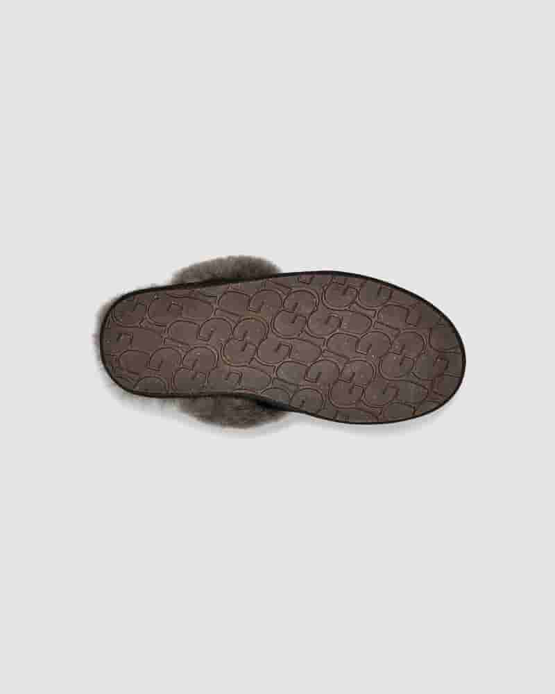 UGG Scuffette II Dječje Papuce Crne Sive | HRU8535Z