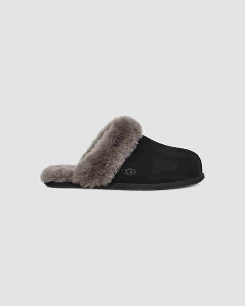 UGG Scuffette II Dječje Papuce Crne Sive | HRU8535Z