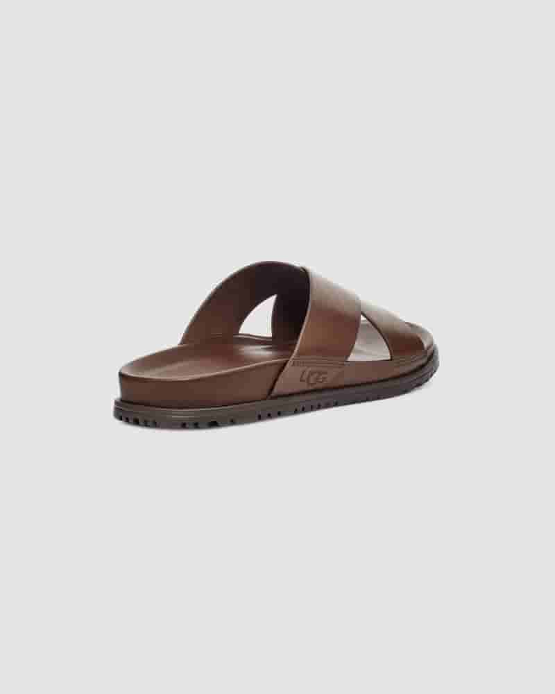 UGG Wainscott Slide Muške Sandale Kafe | HRK8598O