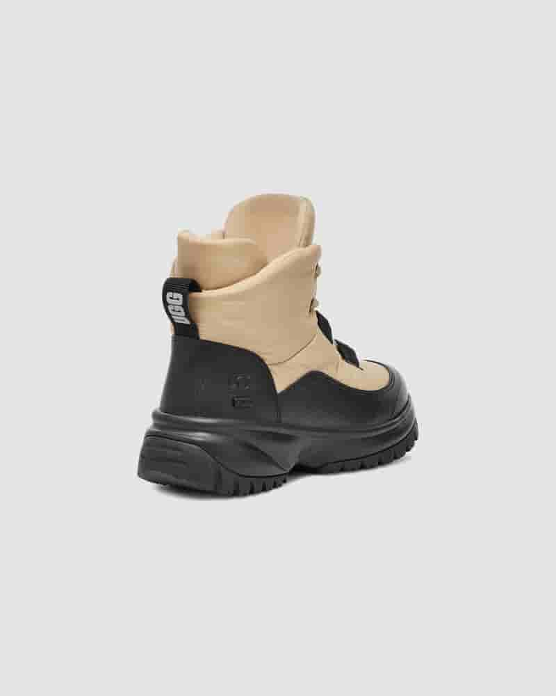 UGG Weather Yose Puffer Lace Ženske Cizme Boje Senfa | HRT8741C