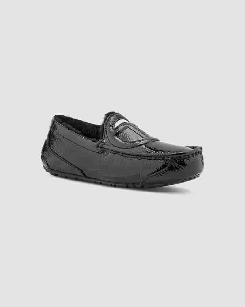 UGG X Telfar Loafer Crinkle Muške Papuce Crne | HRA8591H