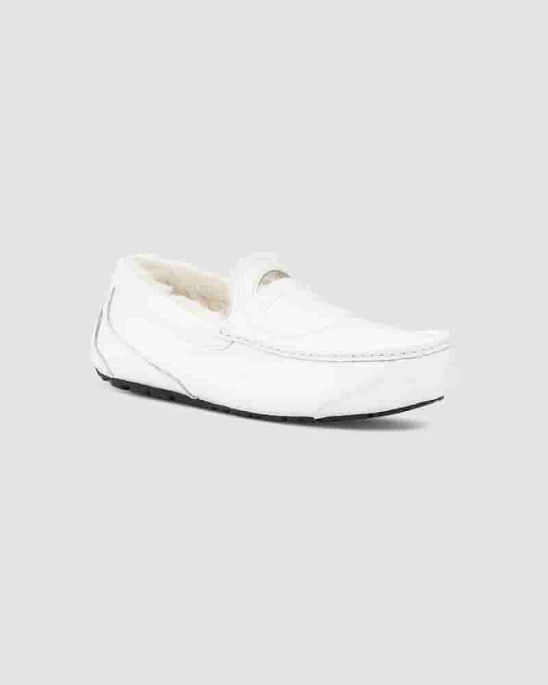 UGG X Telfar Loafer Crinkle Muške Papuce Bijele | HRP8590J