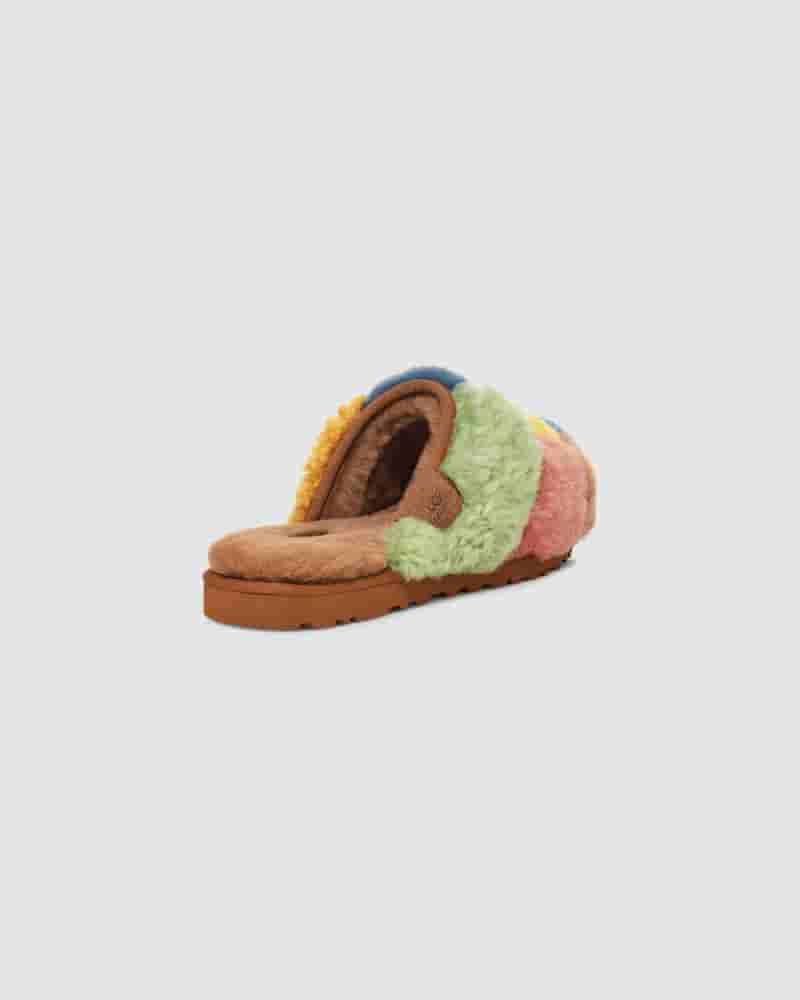 UGG X The Elder Statesman Patchwork Slide Muške Sandale Visebojne | HRF8594D