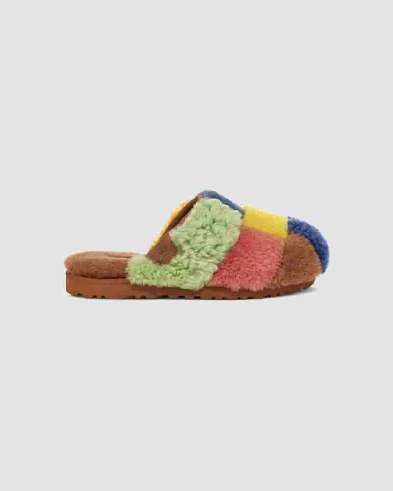 UGG X The Elder Statesman Patchwork Slide Muške Sandale Visebojne | HRF8594D